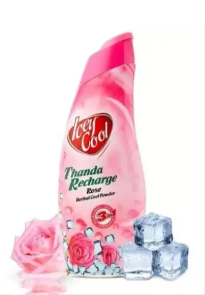 ICEY COOL POWDER ROSE 3 PACK (FREE- Aloe Vera moisturizing Gel 70 g)