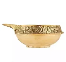 Handmade Pure Brass Kuber Diya Puja Brass Oil Lamp Set of 12 Kuber Diya 1.5 inch small-thumb2