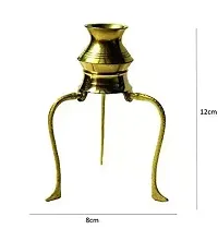 brass plate with shivling stand and trishul Puja Articles-thumb2