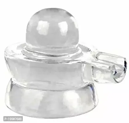 100% Original, Natural : Sphatik/Crystal Shivling || Lingam