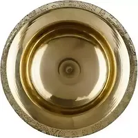 Original Brass Kalsh Lota / Gangajal Kalsh / Lota for Pooja Brass Kalash (Gold)-thumb1