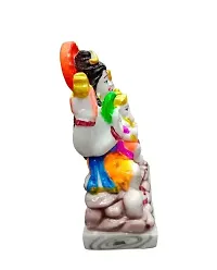 Shiv Parivar Murti | Shiv Parvati Ganesh God Shiva Idol | Mahadev Family Statue Vastu Pooja Gift Item Home Mandir Standard Multicolour shiv parivar-thumb1