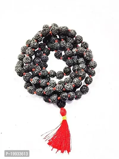 Black Rudraksha Mala 108 Beads