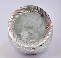 Silver Aluminium Pooja Lota | Handicraft Lota | Silver Lota for Puja | Water Storage Lota/Kalash/Chambu/Tumbler for Pooja/Pongal/Sankranti Puja/Wedding/Marriage/Karvachauth (Small)-thumb1