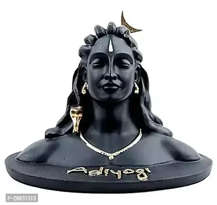 Adiyogi Shiva Statue for Car Dashboard, Pooja  Gift, Mahadev Murti Idol, Shankara for Home  Office Decor