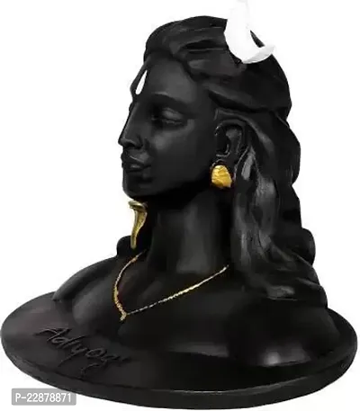 lord Shiva, you will love it Showpiece Decorative Showpiece - 16 cm  (Polyresin, Black)-thumb3
