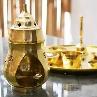 Camphor lamp Brass Kalash  Golden Diya-thumb3