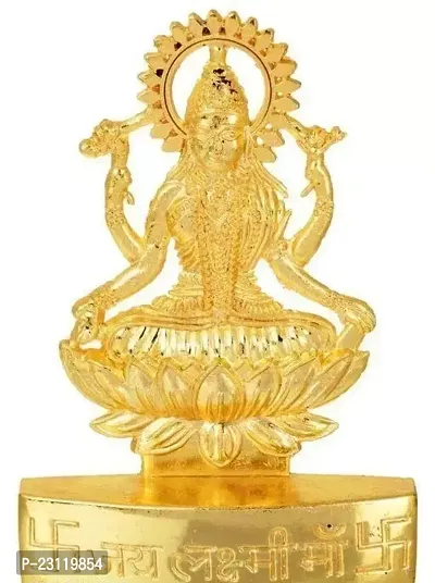 Golden Laxmi idol for puja, worship, madir and gifting-thumb0