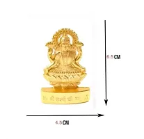Golden Laxmi idol for puja, worship, madir and gifting-thumb1