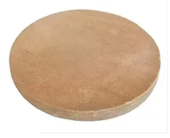 Sandalwood Chandan Pata Board Stone Rubbing Board Chakla (Brown, 4IN)-thumb1