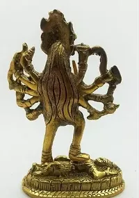 Kali Maa Murti, Goddess Maha Kali, Mahakali, Kalika Maa Brass Statue Sculpture Idol Murti-thumb1