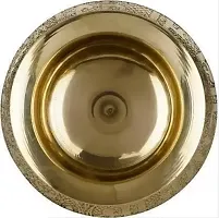 Brass Kalsh Lota/ Lota for Pooja (Gold) SET OF 1 Puja Articles-thumb2