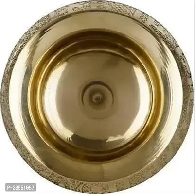 Brass Kalsh Lota/ Lota for Pooja (Gold) SET OF 1 Puja Articles-thumb3