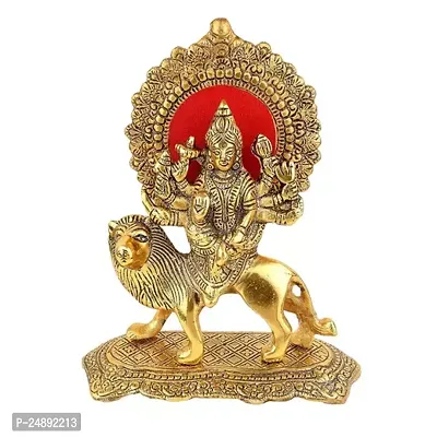 Big Metal Durga Maa Hindu Goddess Statue