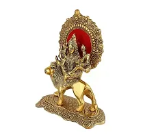 Big Metal Durga Maa Hindu Goddess Statue Idol Sculpture for Temple Mandir Navratri Prayers-thumb1