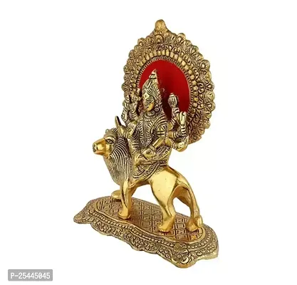 Big Metal Durga Maa Hindu Goddess Statue Idol Sculpture for Temple Mandir Navratri Prayers-thumb2