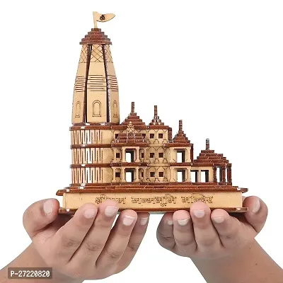 Ram Mandir Ayodhya 3D Model Wooden Temple-thumb0