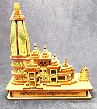 Ram Mandir Ayodhya 3D Model Wooden Temple-thumb3