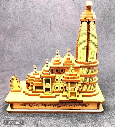 Ram Mandir Ayodhya 3D Model Wooden Temple-thumb5