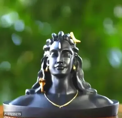 Adiyogi Shiva Statue for Car Dashboard, Pooja  Gift, Mahadev Murti Idol, Shankara for Home  Office Decor-thumb0