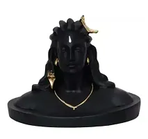 Adiyogi Shiva Statue for Car Dashboard, Pooja  Gift, Mahadev Murti Idol, Shankara for Home  Office Decor-thumb2