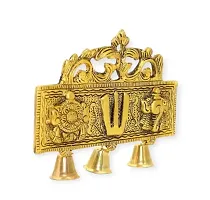 Wall Hanging Tirupati Balaji Shankh Chakra Tilak with Hanuman ji Symbols, Shankh Chakra Namah Symbol of Balaji also known as Venkateswara is a form of the Hindu god Vishnu.-thumb1