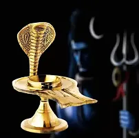 idols  figurines Brass Jalheri for Shiva ling Yoni Stand Decorative-thumb2