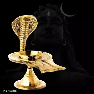 idols  figurines Brass Jalheri for Shiva ling Yoni Stand Decorative-thumb4