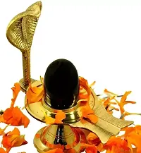 idols  figurines Brass Jalheri for Shiva ling Yoni Stand Decorative-thumb1