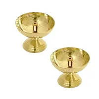 Deginer Brass Diya Pack Of 2-thumb2