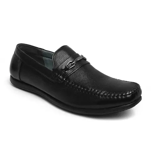 Zoom Shoes Mens Genuine Leather Loafers A-1138