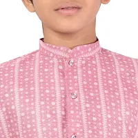 Stylish Fancy Cotton Rayon Kurta With Bottom Wear Set For Boys-thumb4