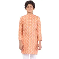 Stylish Fancy Cotton Rayon Kurta With Bottom Wear Set For Boys-thumb2