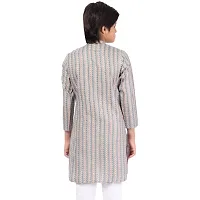 Stylish Fancy Cotton Rayon Kurta With Bottom Wear Set For Boys-thumb4