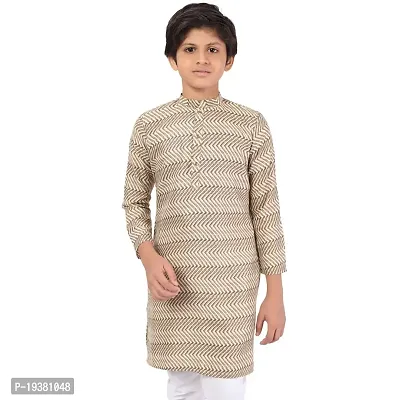 Stylish Fancy Cotton Rayon Kurta With Bottom Wear Set For Boys-thumb2