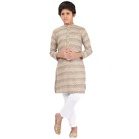 Stylish Fancy Cotton Rayon Kurta With Bottom Wear Set For Boys-thumb3