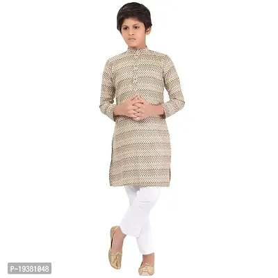 Stylish Fancy Cotton Rayon Kurta With Bottom Wear Set For Boys-thumb4