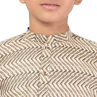 Stylish Fancy Cotton Rayon Kurta With Bottom Wear Set For Boys-thumb2