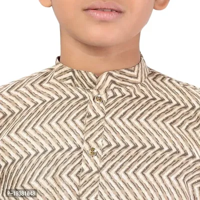 Stylish Fancy Cotton Rayon Kurta With Bottom Wear Set For Boys-thumb3