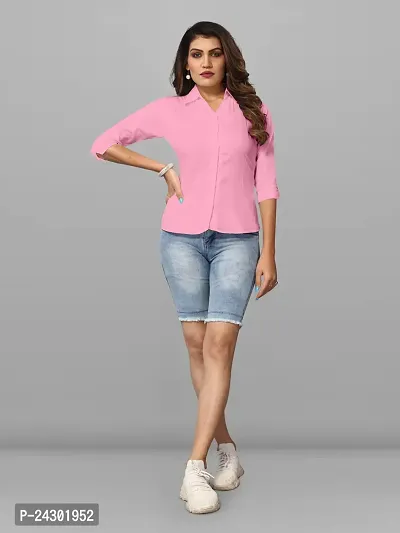 Stylish Women Georgette Casual Shirt-thumb0