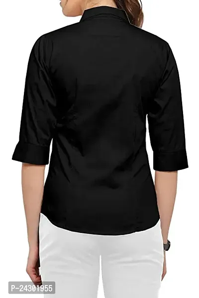 Stylish Women Georgette Casual Shirt-thumb2