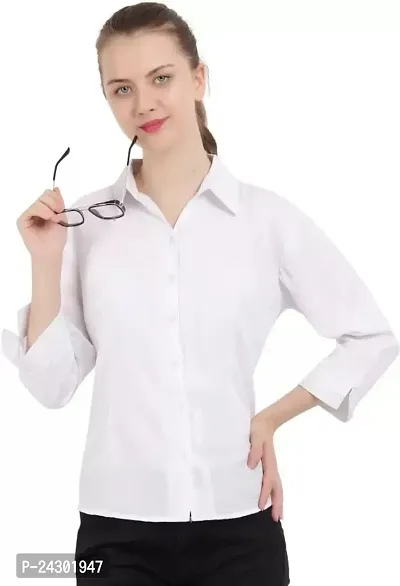 Stylish Women Georgette Casual Shirt-thumb0