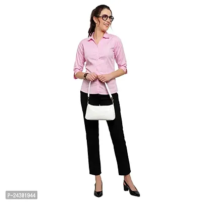 Stylish Women Georgette Casual Shirt-thumb3