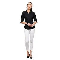 Stylish Women Georgette Casual Shirt-thumb4