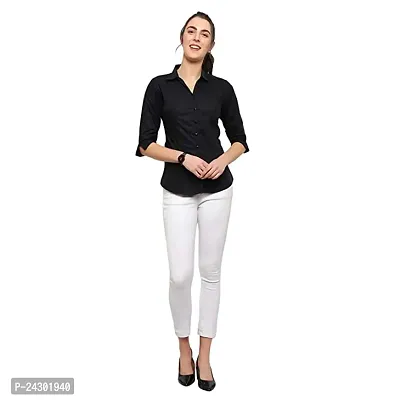 Stylish Women Georgette Casual Shirt-thumb5