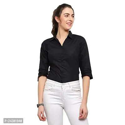 Stylish Women Georgette Casual Shirt-thumb0