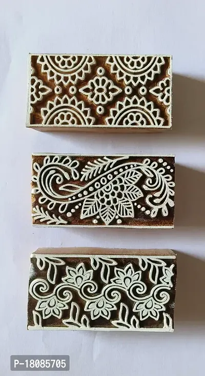 Wooden printing block stamp-thumb0