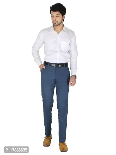 Shwetaenterprises Men's Polyster Formal Trouser-thumb3