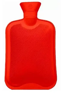 Diamond 2 L Large size THICK Rubber HOT WATER BOTTLE BAG WARM Relaxing Heat Cold Therapy Water Warm Bags-thumb2