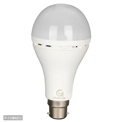 Glowing 12 watt rechargeable emergency inverter led bulb pack of 1